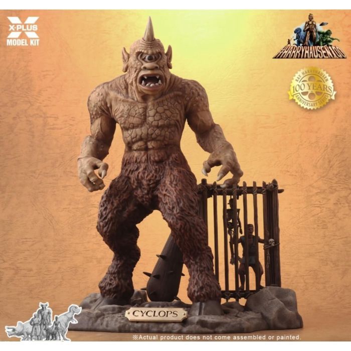 X-Plus Model Kits 1/8 CYCLOPS 1958 MOVIE W/CAGED SAILOR, Variant: XPM200049
