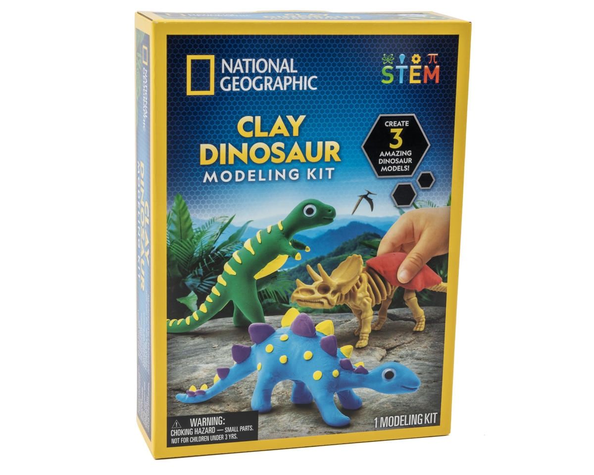 Blue Marble Nat Geo Clay Dinosaur Modeling Kit, Variant: DWDRTCLAYDINO