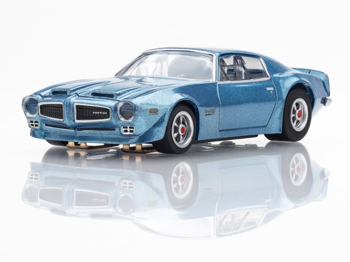 AFX Collector Series 1970 Firebird Formula 400 HO Scale Slot Car (Atoll Blue)
