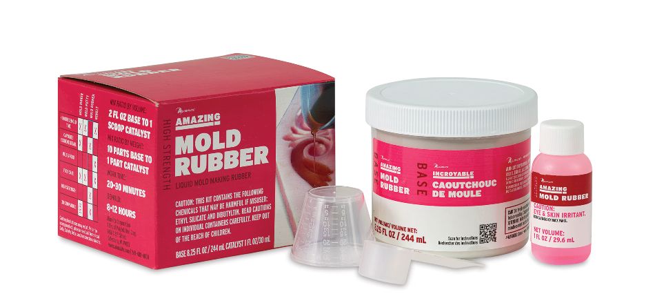 Alumilite Amazing Mold Rubber Kit, 0.77 lb., Variant: ALU10565