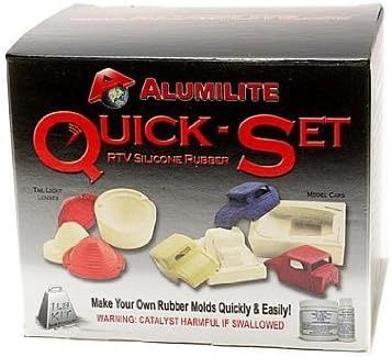 Alumilite Quick-Set Mold Rubber Kit mold-making kit 1 lb