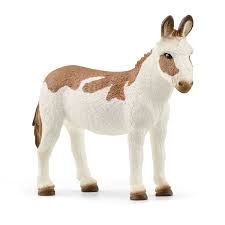 Schleich American Spotted Donkey, Variant: SCK13961