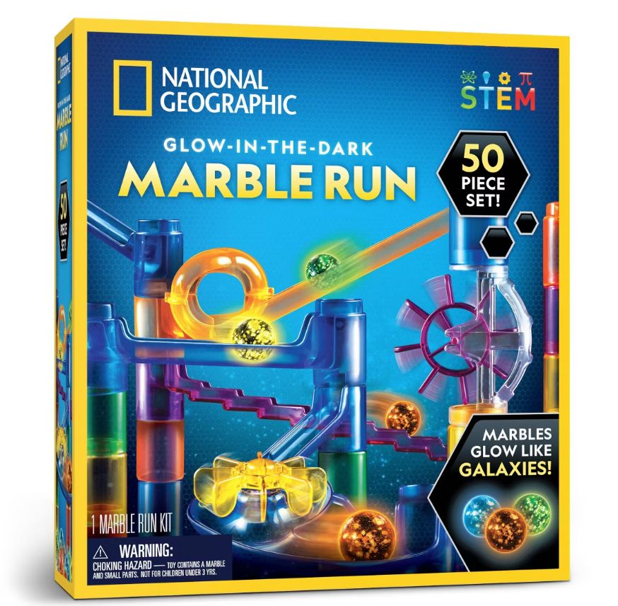 Blue Marble Ng Glow-In-The-Dark Marble Run 50Pc, Variant: DWDRTNGMRGID50