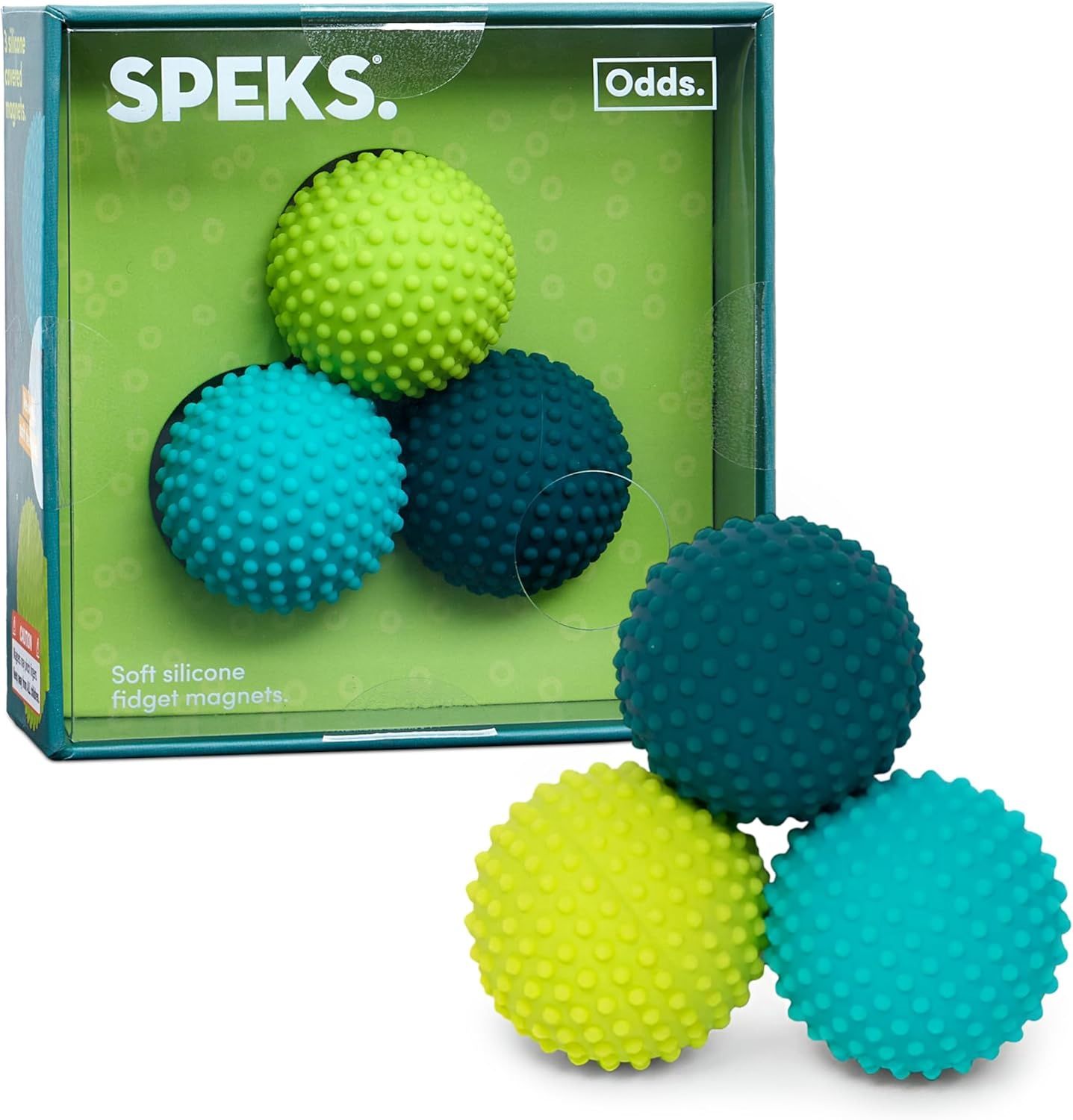 Speks ODDS FIDGET MAGNETS Green Dots, Variant: Green Dots