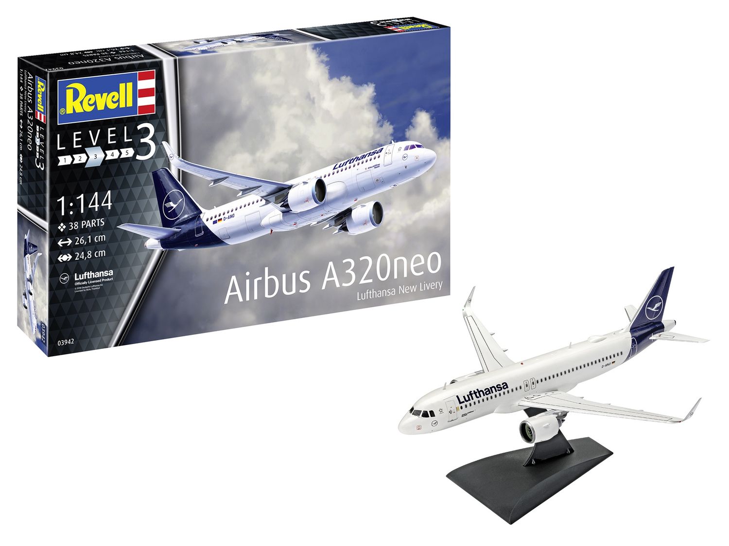 Revell-Germany 1/144 AIRBUS A320 NEO, Variant: RVL03942