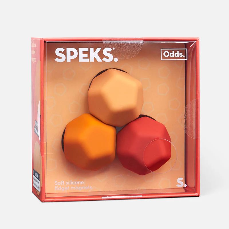 Speks ODDS FIDGET MAGNETS Orange Planes