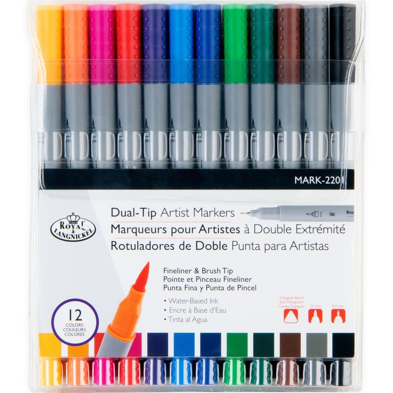Royal Brush Dual Tip Artist markers Brush RBMMARK-2201