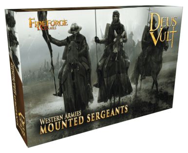 28MM DEUS VULT MOUNTED SERGEANTS