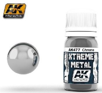 AK Interactive Xtreme Metal Chrome, Variant: AKI477