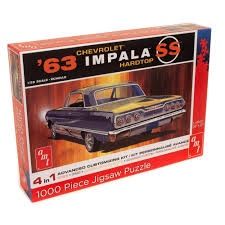 AMT 1963 Chevy Impala Hardtop 1,000 pc Jigsaw Puzzle, Variant: AMTAWAC0094