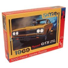 AMT 1969 Plymouth GTX Hardtop PS 1,000 pc Jigsaw Puzzle