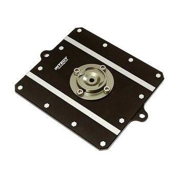 Integy Alloy Fuel Cell Cover - AXI 1/10 Yeti Rock Racer, Variant: INTC28499BLACK