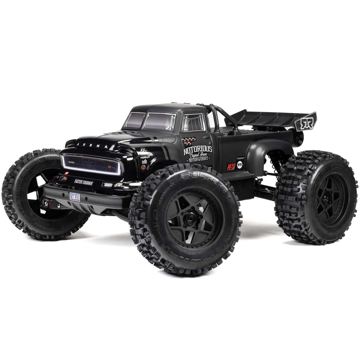 Arrma 1/8 Notorious 4X4 6S Blx Brushless V6 Stunt Truck Rtr, Variant: ARA8611V6T1