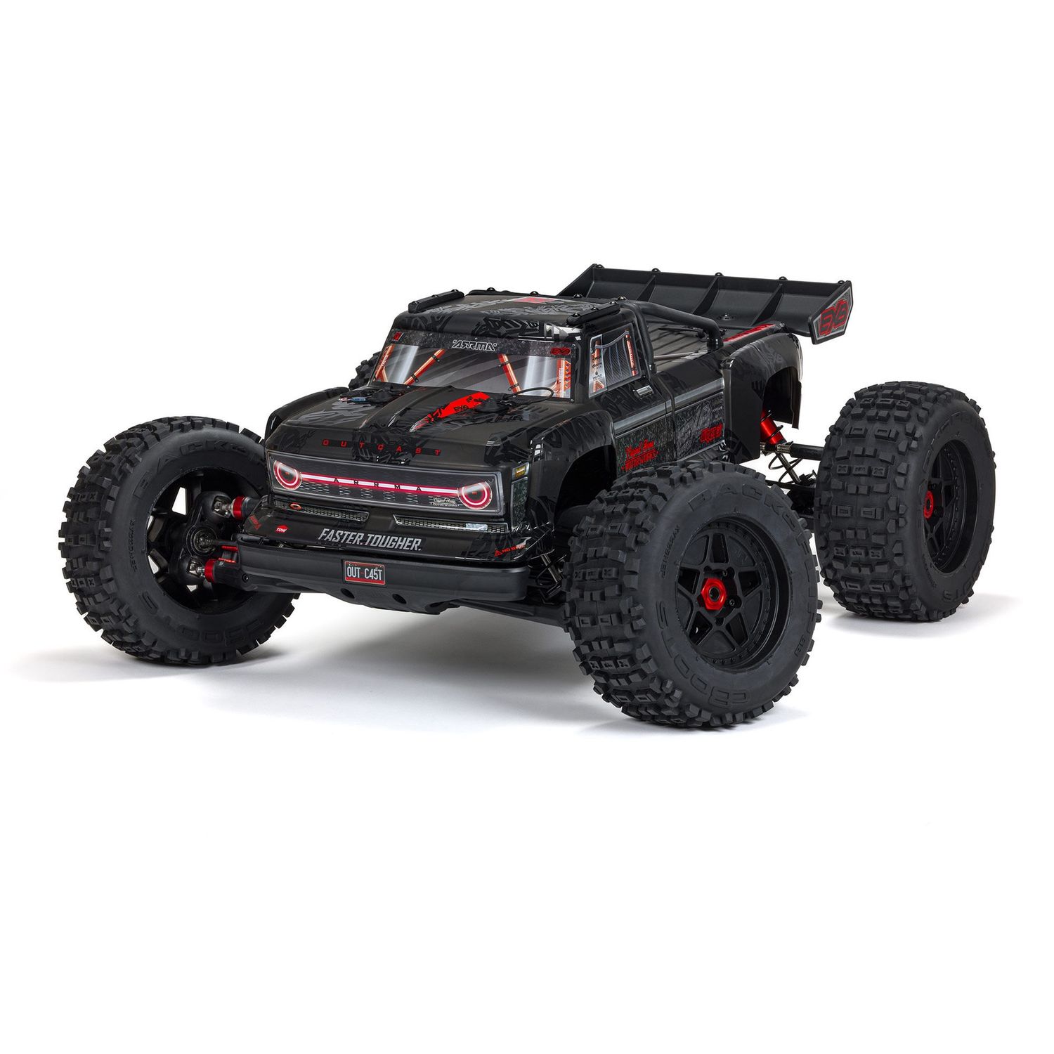 Arrma Outcast 4X4 8S Blx 1/5 Stunt Truck, Variant: ARA5810V2T1
