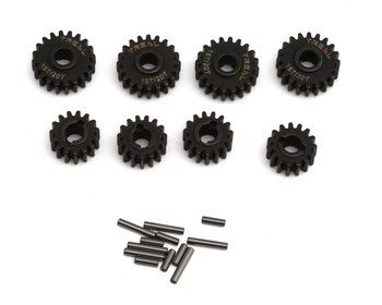 Treal Hobby FCX24 Overdrive Hardened Steel Portal Gear Set (15T/20T), Variant: TLHTFCX24-75