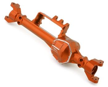 Treal Hobby RBX10 Ryft Aluminum Front Axle Housing (Orange), Variant: TLHTRYFT-46