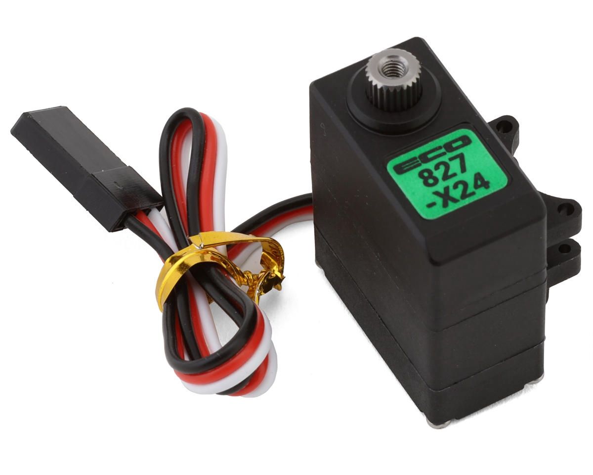 EcoPower WP827-X24 Metal Gear Micro Servo Direct Fit For Axial™ SCX24 (HV), Variant: ECP-827-X24
