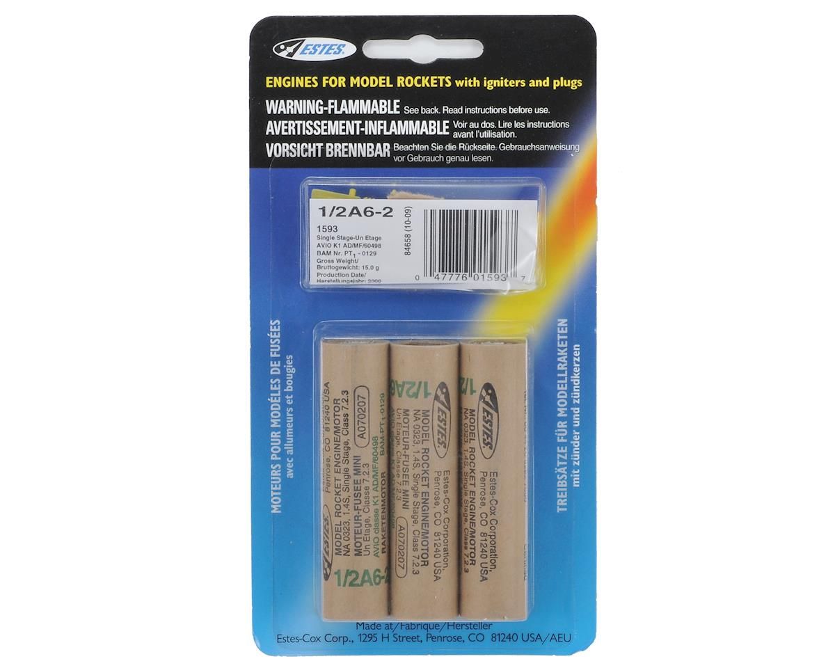 Estes 1/2 A6-2 Regular Standard Engine HAZ, Variant: EST1593