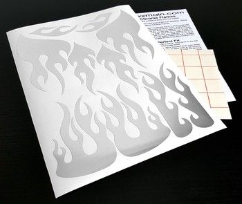 XXX Main Racing Mirror Chrome Flames, Variant: XXXV005C
