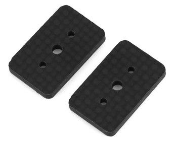 Xtreme Racing Team Associated RC8B4 Carbon Fiber Wing Riser (2.5mm), Variant: XTR10397