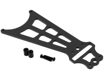 Xtreme Racing Team Losi 5IVE-T 2.0 Carbon Fiber Front Center Brace (4mm), Variant: XTR11147