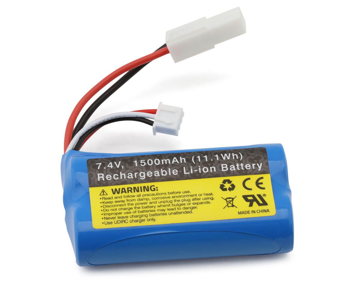 UDI RC 2S LiPo Battery (7.4V/1500mAh) w/Mini Tamiya Connector, Variant: UDI009-12
