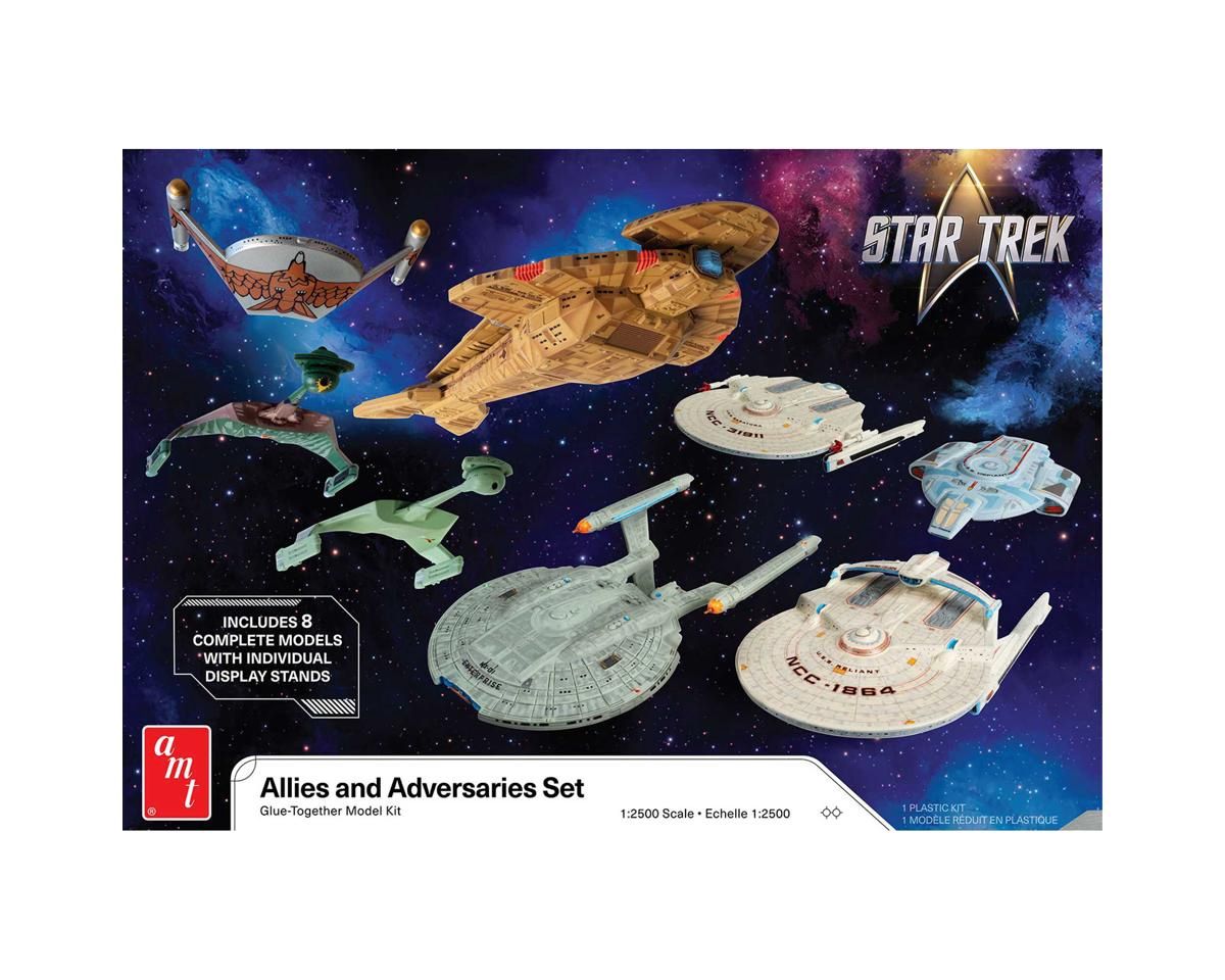 AMT 1/2500 Star Trek Adversaries &amp; Allies Ship Set Model Kit, Variant: AMT1443