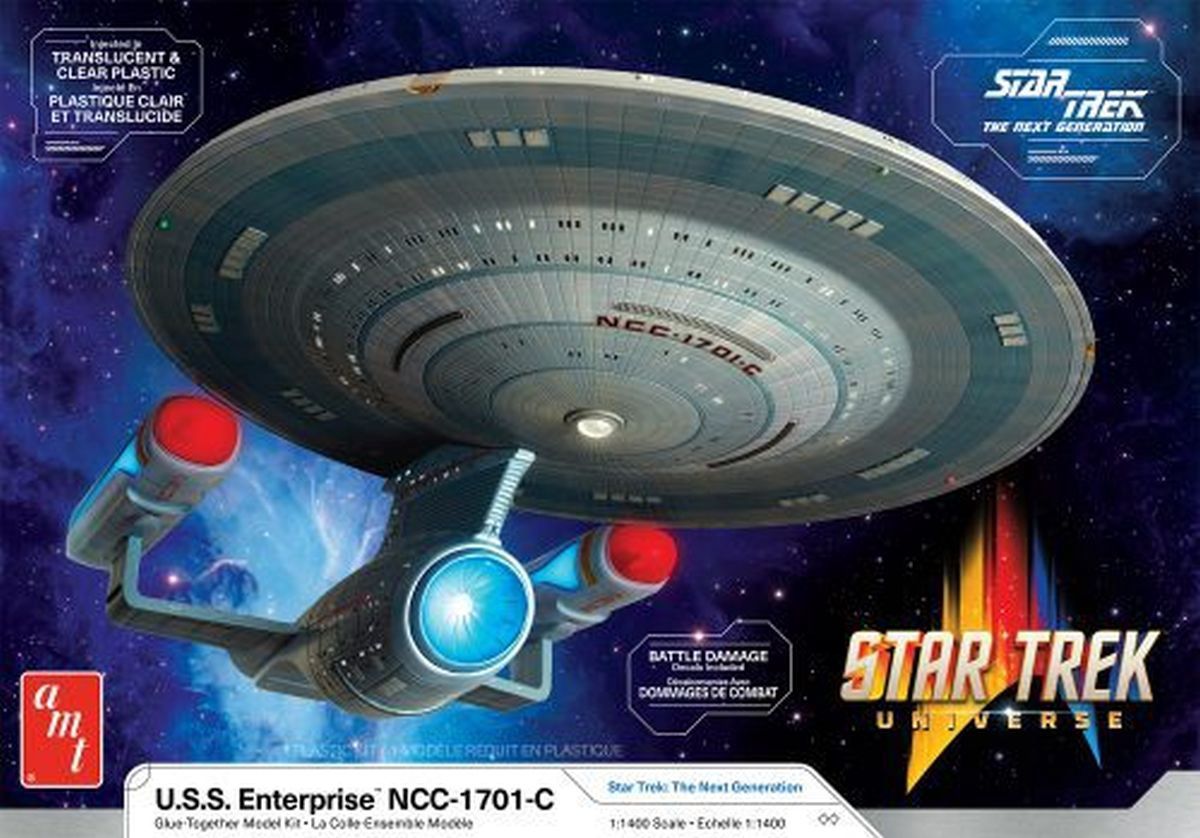 AMT 1/1400 Star Trek U.S.S. Enterprise NCC-1701-C