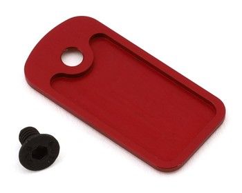 SAB Goblin Aluminum Serial Number Plate (Red) (ilGoblin Pro/Raw 700), Variant: SABH1780-S