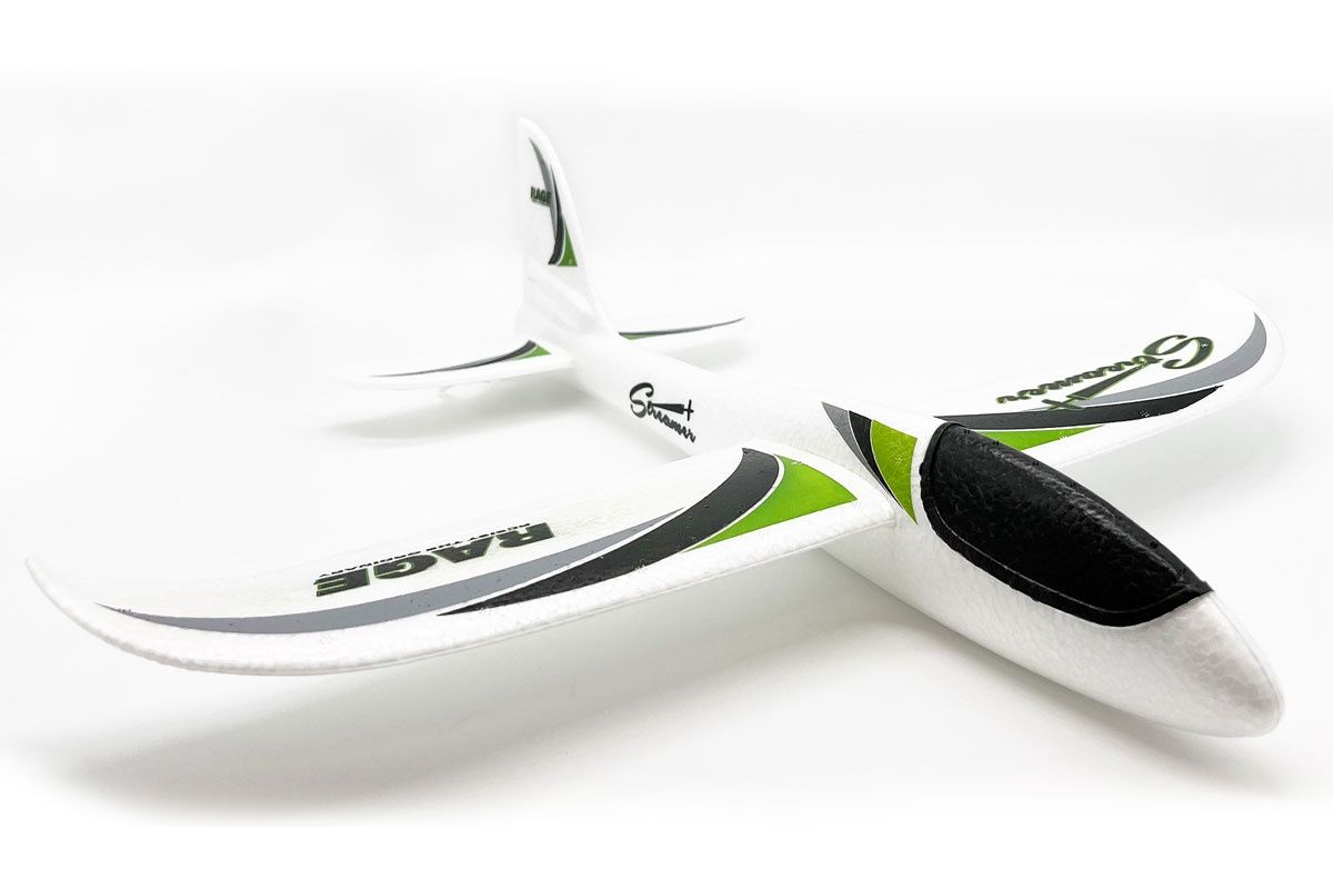 Rage R/C Streamer Hand Launch Glider, White, Variant: RGR9012