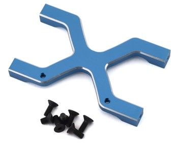 Samix Enduro/SCX10 II Rear Chassis H Brace (Blue), Variant: SAMEND-6027-BL