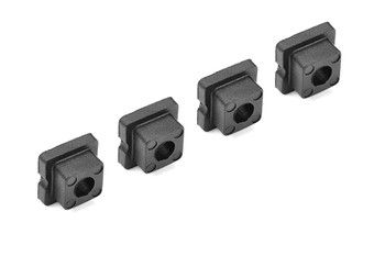 Corally Bushings Set - For 5mm Shock Tower - Through hole - 0 Deg -, Variant: COR00180-735