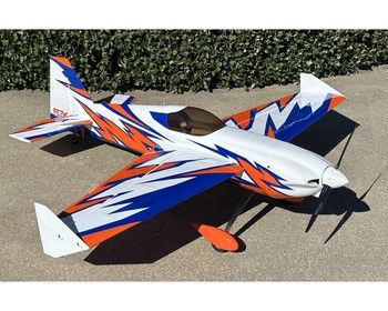Flex Innovations Ventique 60E G2 Pro ARF Electric Airplane (Orange/Blue), Variant: FPM1900B