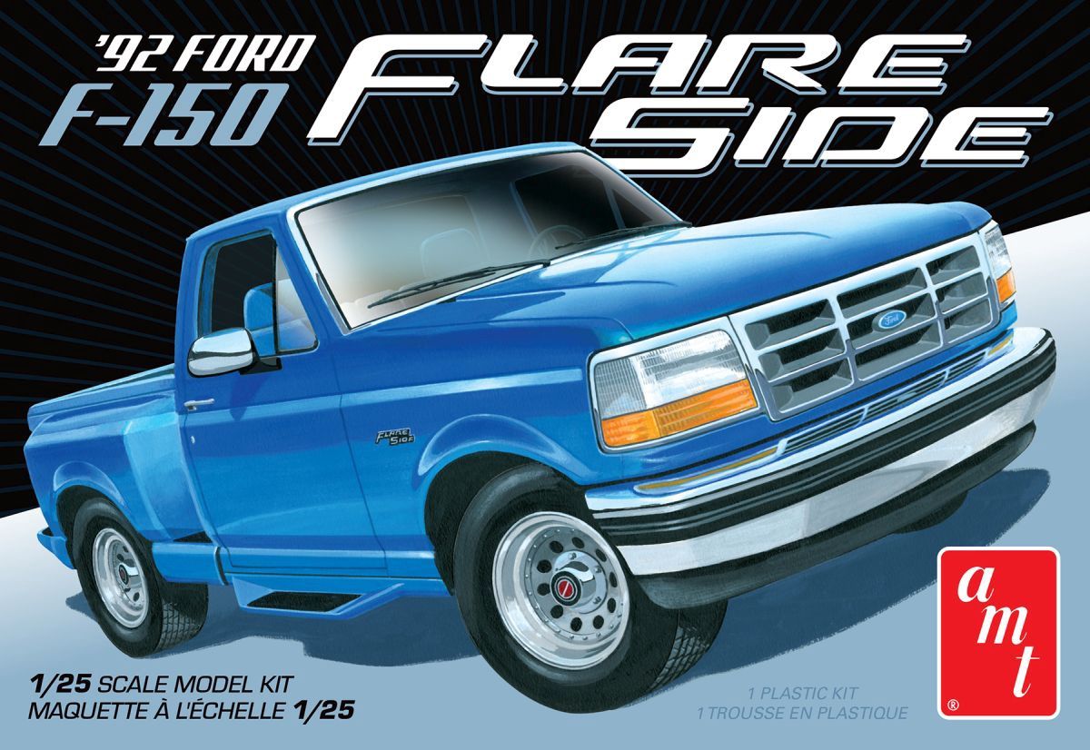 AMT 1/25 1992 Ford F-150 Flareside Model Kit