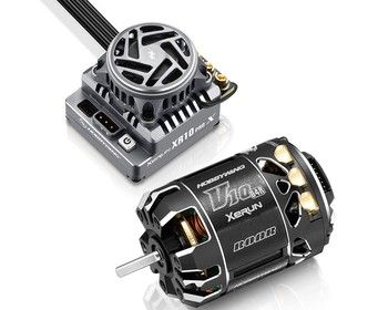 Hobbywing XR10 Pro G3X Stock Spec Sensored Brushless ESC/V10 G4R Motor Combo HWA38020456, Variant: HWA38020456
