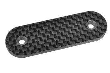 Corally Wing Washer - Large - 3mm - Carbon - 1pc, Variant: COR00180-803