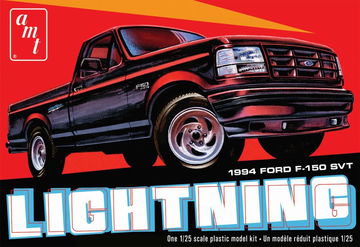 AMT 1/25 1994 Ford F-150 Lightning Pickup Model Kit