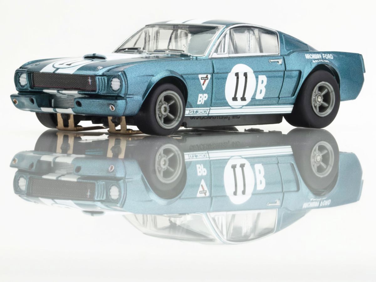 AFX 1965 Donahue Shelby Mustang GT350R HO Scale Slot Car