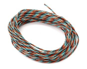 RCPROPLUS Flame Retadant 22AWD Servo Wire (10 Meters), Variant: RPP-EWFR135T10M1.2BOW