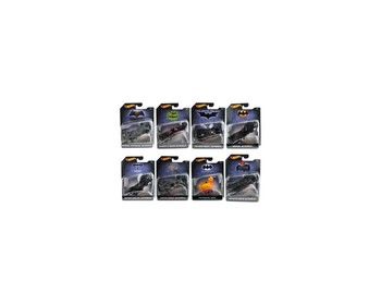 Mattel Hot Wheels 1/50 Scale Batman Car Play Vehicles Assortment (8), Variant: MTTDKL20_BOX