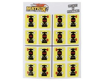 Matrix Compound Hardness Standard Decals Set (US-SS-S-M-H), Variant: MTX-OFFDECS