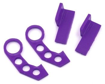 Sideways RC Scale Drift JDM Tow Hook (Purple) (2) (Style 3), Variant: SDW-JDMHST3-PU