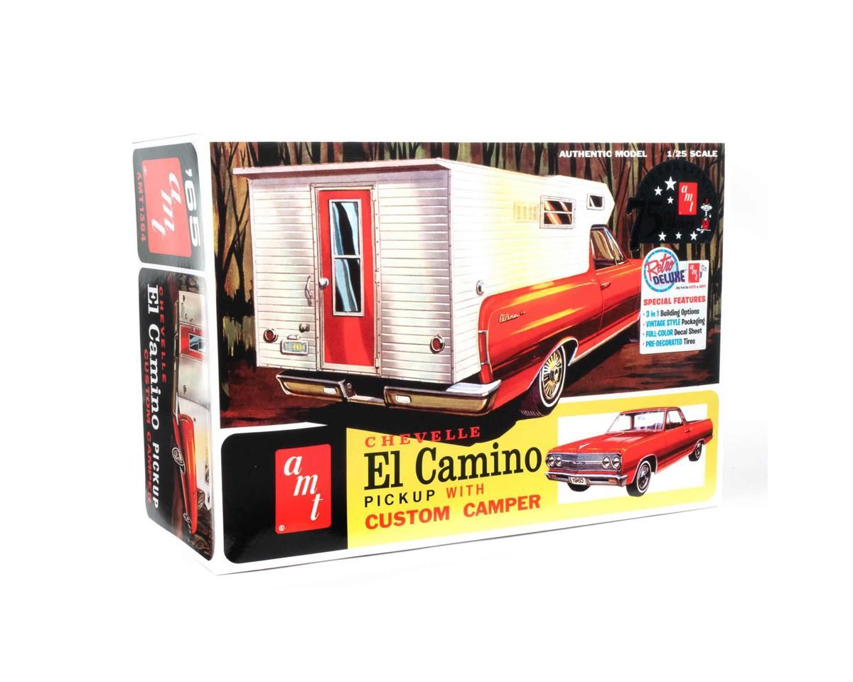 AMT 1/25 1965 Chevy El Camino with Camper Model Kit, Variant: AMT1364