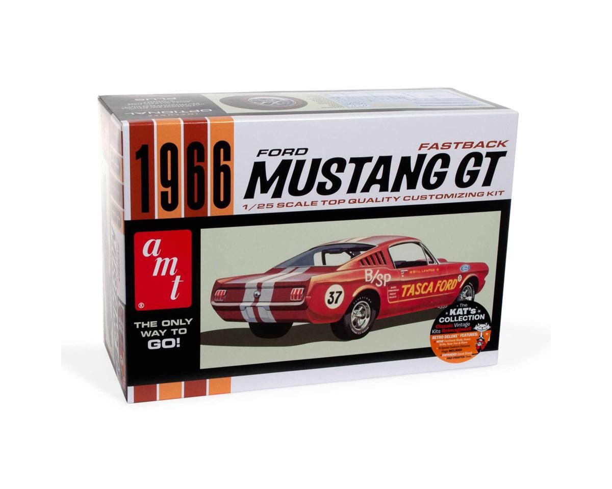 AMT 1/25 1966 Ford Mustang Fastback 2+2 Model Kit, Variant: AMT1305