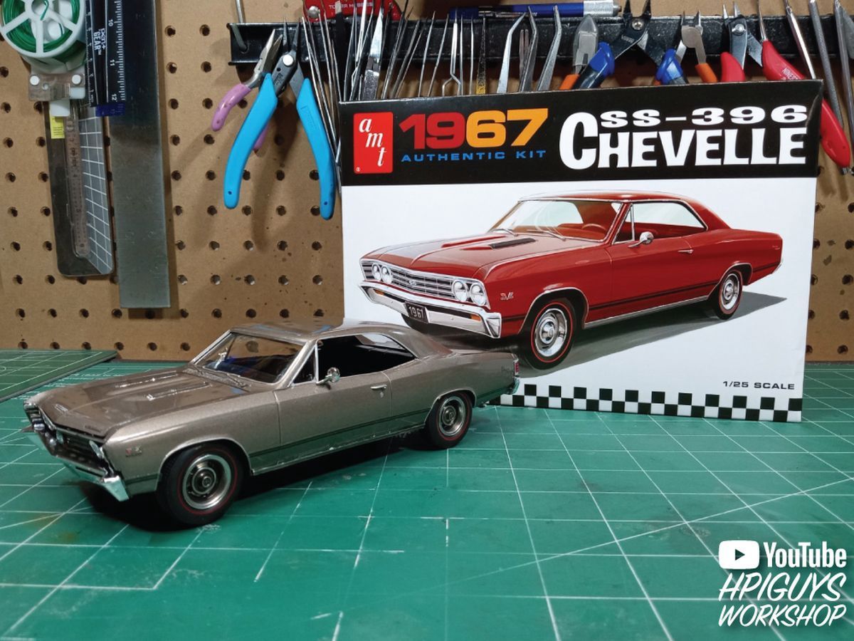 AMT 1/25 1967 Chevrolet Chevelle SS396 Model Kit