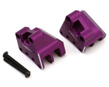 Treal Hobby Axial RBX10 Ryft Aluminum Rear Shock Mounts (Purple) (2) (4-Holes), Variant: TLHTRYFT-63