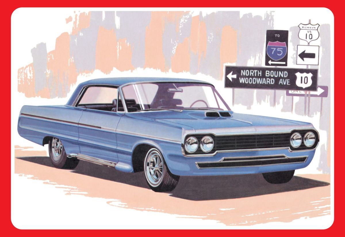 AMT 1/25 1964 Chevrolet Impala "Super Street Rod" Model Kit