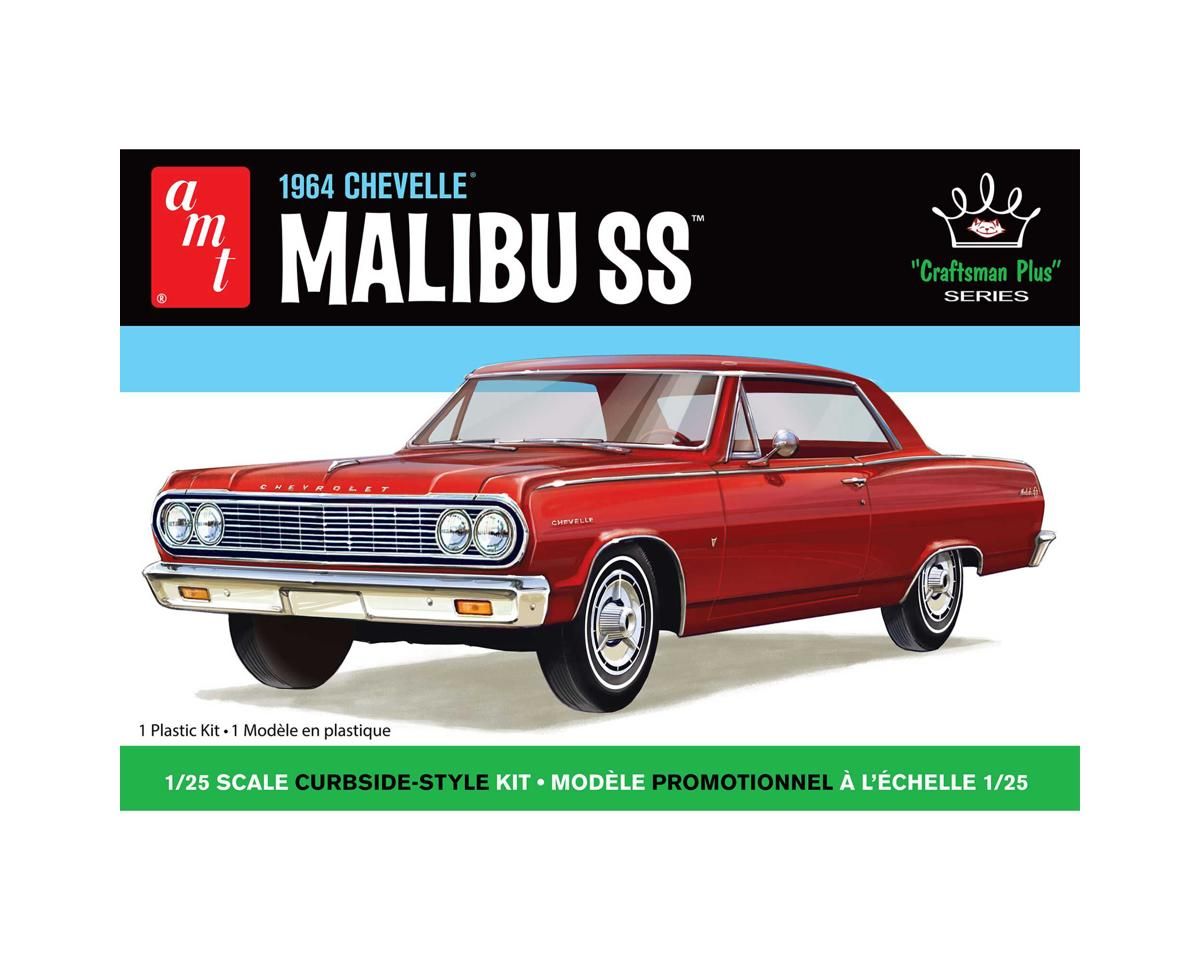 AMT 1/25 1964 Chevy Chevelle Malibu Super Sport "Craftsman Plus" Model Kit
