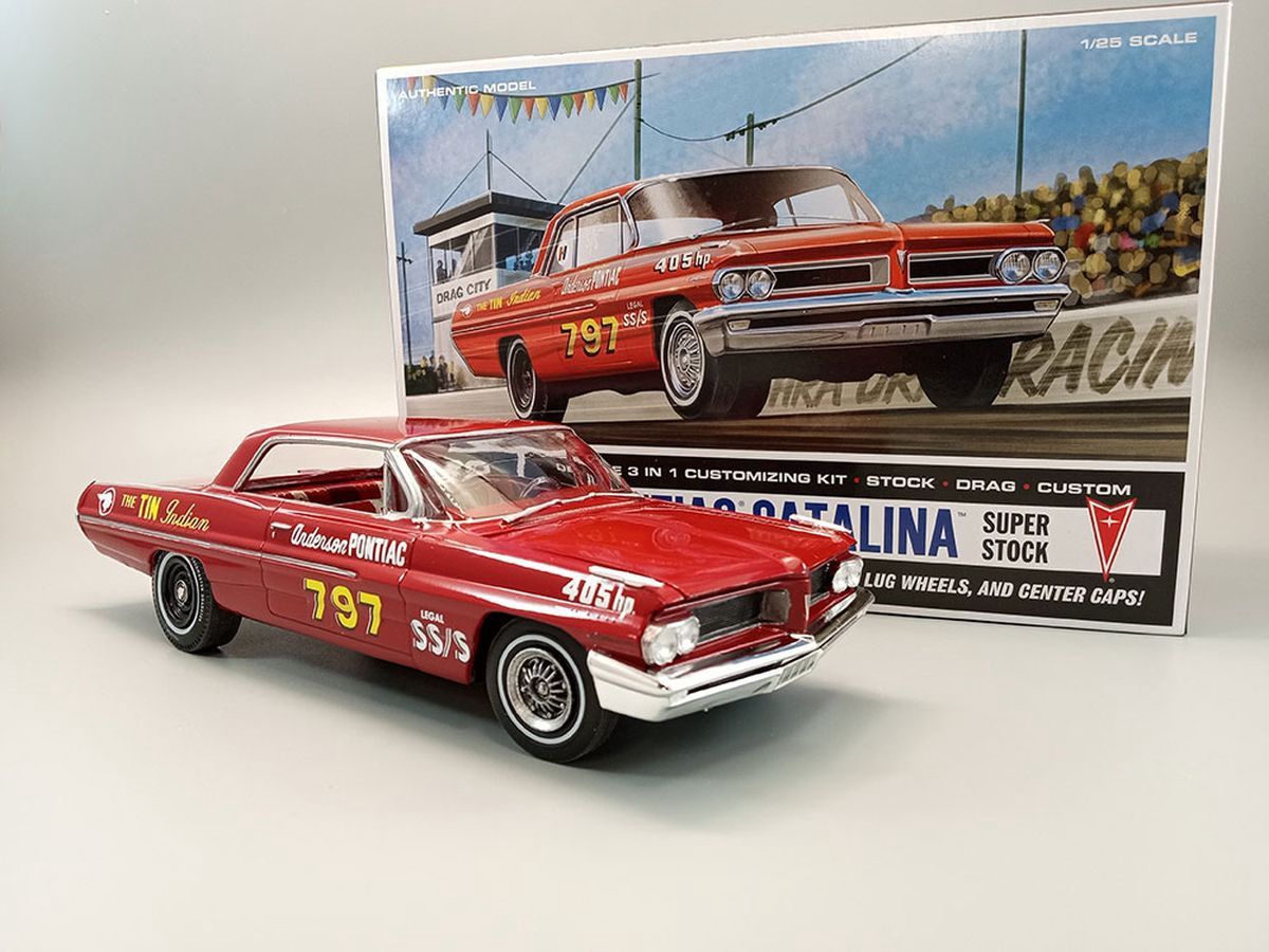 AMT 1/25 1962 Pontiac Catalina Super Stock Model Kit