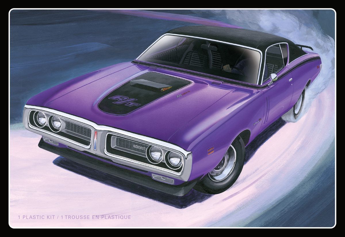 AMT 1/25 1971 Dodge Hemi Charger R/T Model Kit